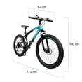 thumbnail image 3 of Bicicleta Montaña 21 Velocidades 26 R Centurfit Azul, 3 of 4