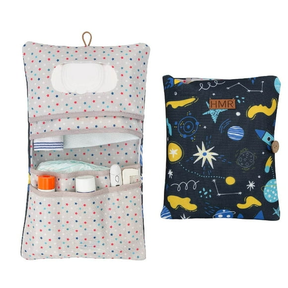 Organizador de Pañales para Bebé HAMUR HOME Compacto y Plegable
