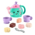 thumbnail image 6 of Fisher-Price Laugh & Learn Time for Tea Set, Interactive Toddler Learning Toy, 9 Pieces, 6 of 7