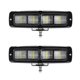 thumbnail image 2 of 2PCS 6 Inch LED Light Bar, 80W Fog Light Off Road Lights,Yellow Light, 2 of 5