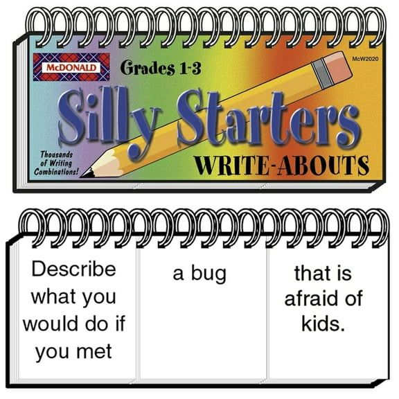 McDonald Publishing Write-Abouts, Grades 1-3, Silly Starters