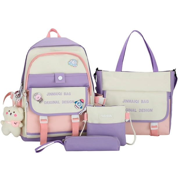 Mochila Shendy Vendy Set Escolar Bolsa Lapicera Juvenil Laptop Nylon