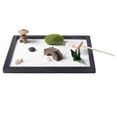 thumbnail image 1 of Jardín Zen De Meditación Con Múltiples Accesorios, Jardín De Escritorio En Miniatura Con Bandeja Cuadrada Para Sala De Estar, Oficina, Hotel, Club De Yoga Speravity HA019675-00, 1 of 7