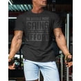 thumbnail image 3 of Gymish DOUBLE YOUR GAINS Workout T-Shirt for Men – Funny Gym Shirt, Men's Gym T-Shirt, Lifting Shirt, Deadlift Tee, Workout Shirt, Gym Wear, Athletic Shirt for Men, 3 of 5