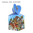 thumbnail image 1 of Vajilla de fiesta de ONE PIECE de Anime, plato de ONE PIECE Luffy, taza, globo, cartel, adorno para pastel, suministros de decoración para fiesta de cumpleaños para niño, 1 of 4