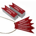 thumbnail image 3 of Inkdotpot Pack Of 50 Real Silver Foil Paper Tags Happy Retirement Favor Hang Tags, 3 of 6
