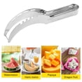 thumbnail image 6 of Shoreew Watermelon Cutter Stainless Steel Windmill Slicer Kitchen Fruit Slicer Digging Tools for Melons Fruits, 6 of 7