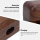 thumbnail image 4 of Funda Protectora Apta Para Auriculares Inalámbricos Pi8 Con Bluetooth, Funda De Carga Pulida A Mano, Funda Para Auriculares Hecha A Mano, Cubierta De Madera De, 4 of 7