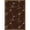 Chocolate, variant on Joy Carpets Any Day Matinee Blockbuster 7'8" x 10'9" Area Rug in Color Multi