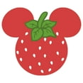 thumbnail image 2 of Boy's Mickey & Friends Mickey Mouse Strawberry Silhouette  Graphic Tee White Medium, 2 of 4