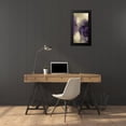 thumbnail image 4 of Jett, Kristina 14x24 Black Modern Framed Museum Art Print Titled - Cascade Amethyst Triptych II, 4 of 5