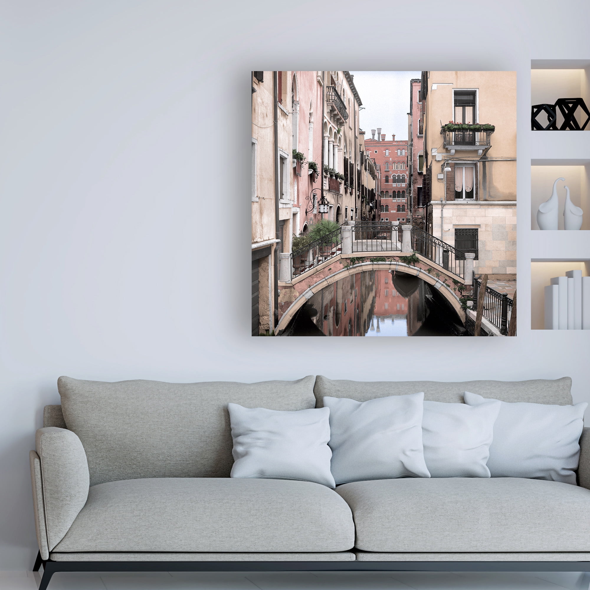 Trademark Fine Art 'Piccolo Ponte' Canvas Art by Alan Blaustei
