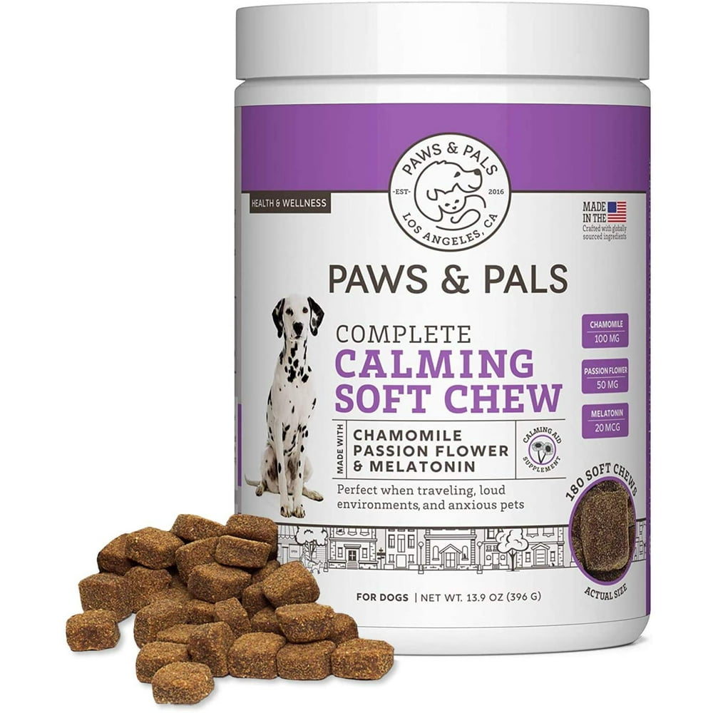 Paws & Pals Calming Soft Chews for Dogs and CatsAnxiety and Stress