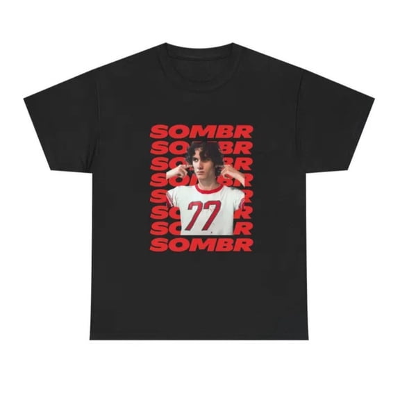 Sombr Merch 2026 Unisex Shirt Tops Vintage Tee Jersey Outdoor Tee Fashion y2k Top