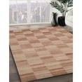 thumbnail image 3 of Ahgly Company Machine Washable Indoor Rectangle Contemporary Rust Pink Area Rugs, 3' x 5', 3 of 7