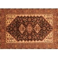 thumbnail image 1 of Ahgly Company Indoor Rectangle Oriental Orange Industrial Area Rugs, 4' x 6', 1 of 4