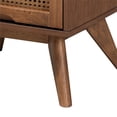thumbnail image 6 of Baxton Studio Melora Brown Wood and Rattan Queen Size 3-Piece Bedroom Set, 6 of 12