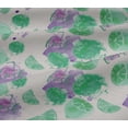 thumbnail image 4 of oneOone Cotton Jersey Mint Green Fabric Texture & Lemon Watercolor Sewing Material Print Fabric By The Yard 58 Inch Wide, 4 of 4