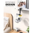 thumbnail image 4 of Lamicall Headphone Stand, Headset Hanger - Adjustable & 360 Degree Rotating Gaming Earphones Hook - Black, 4 of 8