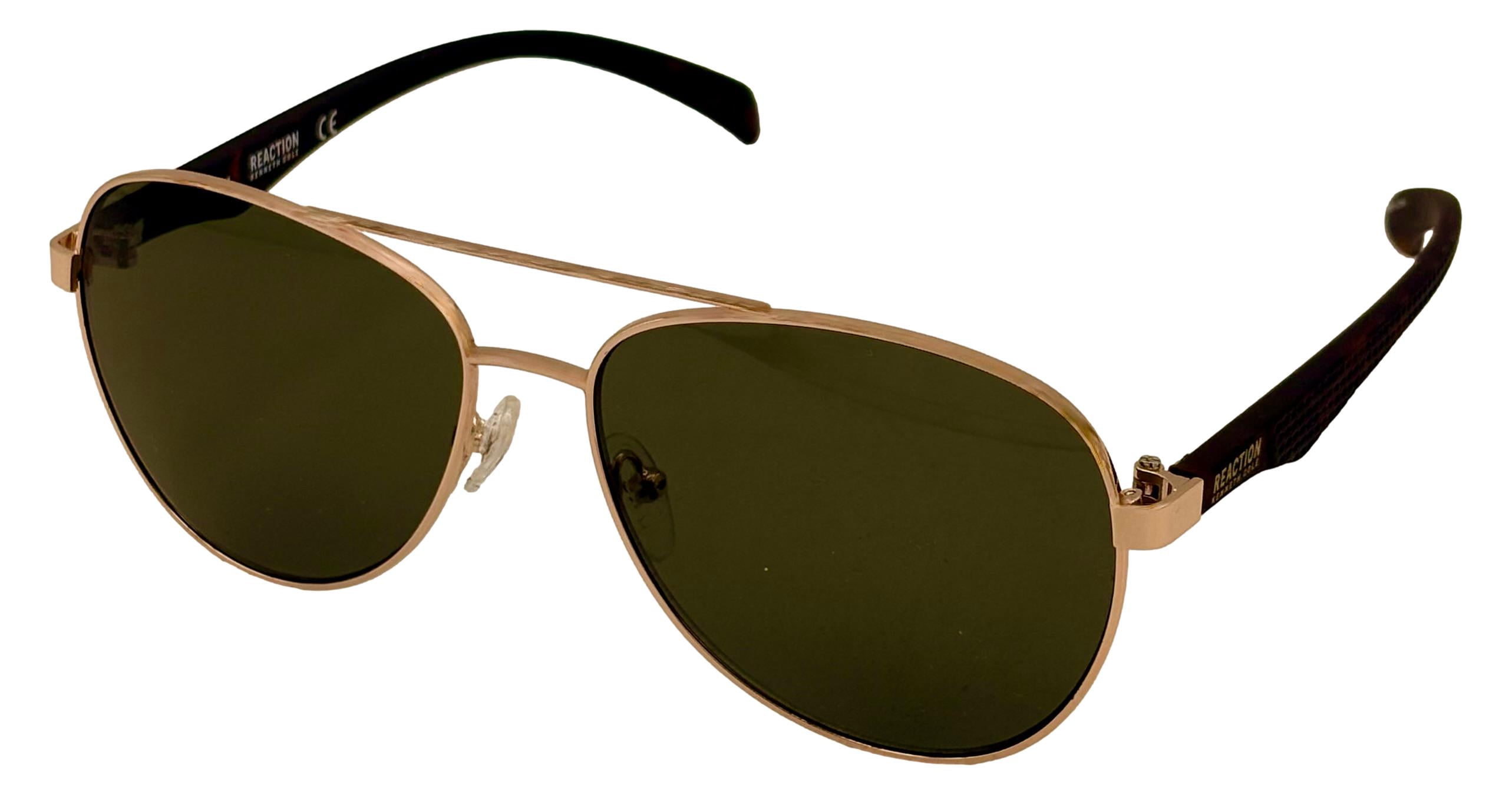NWT Kenneth Cole New York KC00033-09C Gunmetal Aviator 63mm Sunglasses Contactsexpress.ca -- Kenneth Cole KC00033 main image 3