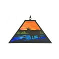 thumbnail image 3 of Meyda Tiffany 118884 24" Square Moose At Lake Pendant - Bronze, 3 of 6