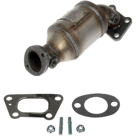 Dorman 673-483 Rear Catalytic Converter with Integrated Exhaust Manifold for Specific Chevrolet / GMC Models, Natural