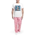 thumbnail image 5 of CafePress - Adorable Cow Has Hearts Pajamas - Men's Light Loose Fit Cotton Pajama Set, 5 of 7