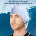 thumbnail image 4 of Capa Natación Silicona Protección Contra La Oreja Impermeable para Hombres Mujeres () Azules, 4 of 9