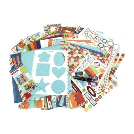 The Complete Scrapbook Kit 12 Inch x12 Inch Postbound Memory Album, 1 - 12 inch x 12 inch postbound album with 10 top loading page protectors By Westrim