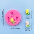 thumbnail image 3 of Injueey Molde de silicona de 3 cavidades para hacer gelatina de caramelo de vacaciones, molde para hacer bricolaje, Hotel, comedor, Bar, Herramientas y accesorios para hornear, 3 of 6