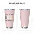 thumbnail image 2 of Cute Cat Themed Gifts for Women Girls, Cat Lover Lady Gifts Stainless Steel Insulated 20 oz Pink Tumblers for Teens Daughter Sister Bestie, Funny Cat Mom Stuff Birthday Christmas Decorations, 2 of 6