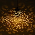 thumbnail image 3 of Hanging Solar Lights Solar Lantern LED Garden Lights Metal Lamp Waterproof for Outdoor Hanging Decor, 3 of 7