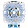 thumbnail image 1 of Sunlite LED Retrofit Light Engine, 4-Inch, 3000K Warm White, 17 Watt, Dimmable, Flush Ceiling Fixture LED Upgrade Panel, Energy Star Compliant, 90 CRI, 1 of 4