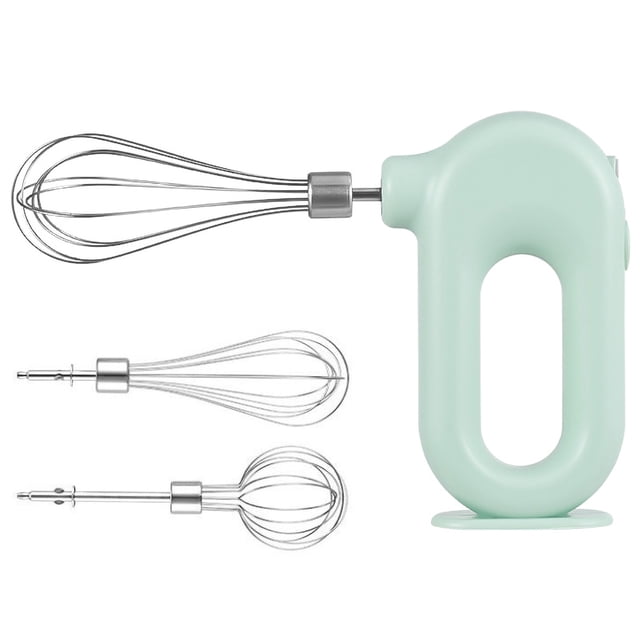 Zootealy Electric Egg Beater Handheld Mixer Food Beater Whisk with 4 Speed for Baking Cake Egg Cream Upright Wireless Hand Mixer Electric