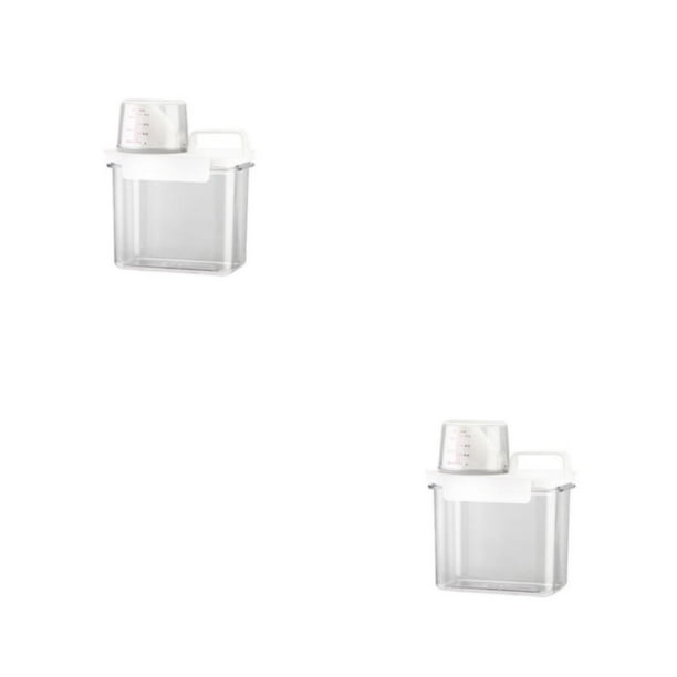 Contenedor de detergente en polvo Yuarrent Sellado a prueba de humedad 1100ml 2Conjunto