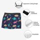 thumbnail image 3 of Fotbe Cartoon Dinosaur Calzoncillos Tipo Boxer con Bolsa de Soporte Total para Hombre, X-Temp Fresco, Transpirable y de Secado Rápido-XX-Large, 3 of 5
