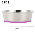 thumbnail image 2 of Lojalitet Bol Antidérapant en Acier Inoxydable pour Chien Chat (Ensemble de 2), 2 of 5