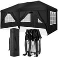 thumbnail image 4 of Kojooin 10'x20' Pop Up Canopy Tent With 6 Sidewalls, Waterproof Outdoor Event Shelter Gazebo Sun Shade, Outdoor Canopy For Parties Beach Camping Commercial, 4 of 6