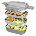thumbnail image 2 of Buy 2 get 10% off Microwave Heating Lunch Box, Student Lunch Box, Children's Rectangular Fruit Box, 2 of 3
