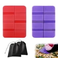thumbnail image 1 of 2PCS Camping Cushion Seat, Foldable Ultralight Foam Sitting Pads, Save Your Backpack Space and Reduce Weight, 1 of 6