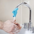 thumbnail image 4 of Esquirla Silicone Faucet Extender Faucet Cover for Kids Baby Children Blue, 4 of 6