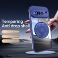 thumbnail image 3 of for Google Pixel 9 Pro Magnetic Clear Case Compatible with MagSafe, Drop Protection Ultra Slim Shockproof Anti-Scratch Phone Case with Camera Lens Protector Dust-Proof for Men Women - Blue, 3 of 7