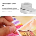 thumbnail image 1 of 250 Pcs/roll Self Adhesive Corner 1; 2; 3; 4; Sticker DIY Photo Album Tape Scrapbook Crafting Picture Fixing Tape, Transparent, 1 of 8