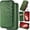 Green, variant on for Motorola Moto G (2026) Leather Phone Case Ultra Thin Slim Built in Magnetic Folio Flip Cover, Fashion Plaid Lining, Multi Hidden Card Slot Cash Holder, Stand Support