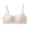 Pink, variant on Women Bra Summer Lightweight Low Necked Thin Shoulder Strap Small Specific Seamless Gathering Sag Bralette