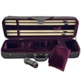 thumbnail image 2 of D'Luca Oblong Violin Case Burgandy 3/4, 2 of 6