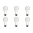 thumbnail image 2 of 3W/9W/12W - A19 LED - 3-way - Frosted - 2700K - Medium base - 120V - 6-Pack, 2 of 5