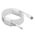 thumbnail image 1 of Cable de Cargador USB C, 6.6 Pies Blanco USB C A USB C Cable de Cable de Carga ráspida y Sinconizacia de Datos para Computadoras Portátiles, 1 of 7