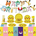 thumbnail image 5 of Birthday Party Decoration Birthday Dishes Candy Box Stickers Gift Bags Banner Pikachu Balloons Party Favors Kids, 5 of 5