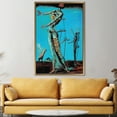 thumbnail image 5 of Wall Decor, Canvas Giraffe Wall Decor, Reproduction Artwork, The Burning Giraffe, Famous Canvas, Vintage Art Canvas, Canvas Wall Decor - Gallery Wrapped, 5 of 6